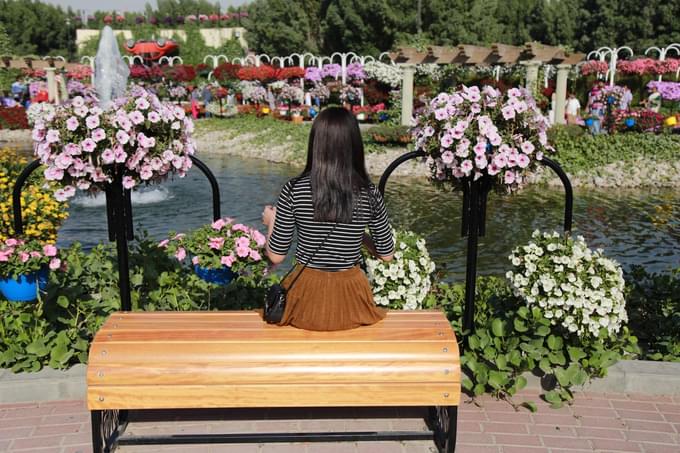 Miracle Garden Sitting Area