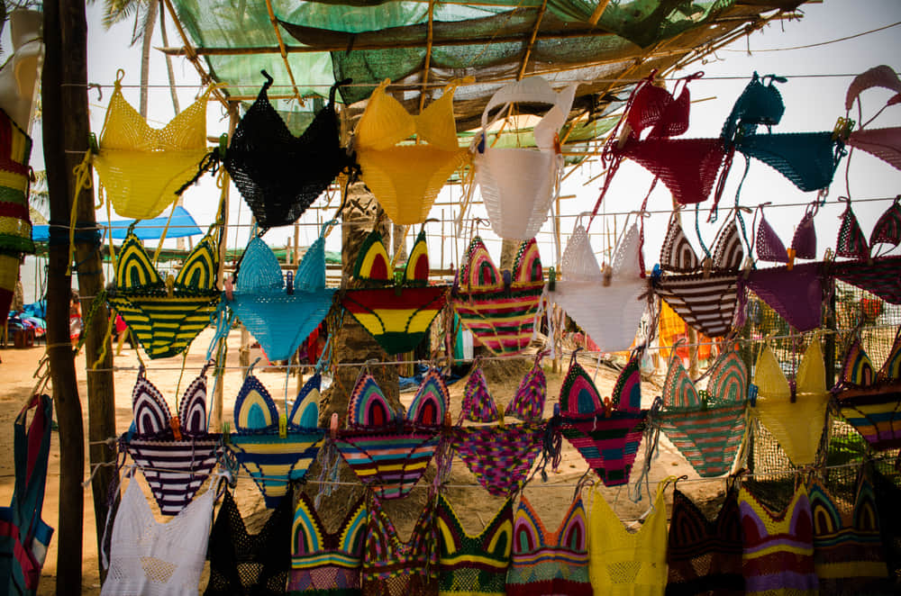 Colorful and beachy bikinis