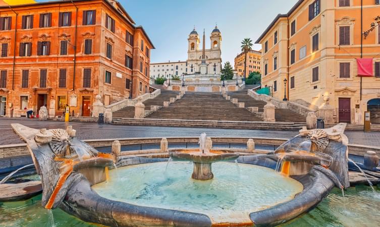 4 places to visit in rome Piazza Di Spagna