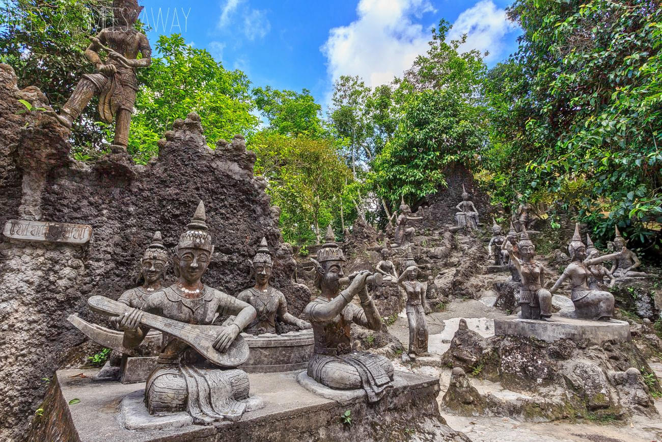 Secret Buddha Garden Overview
