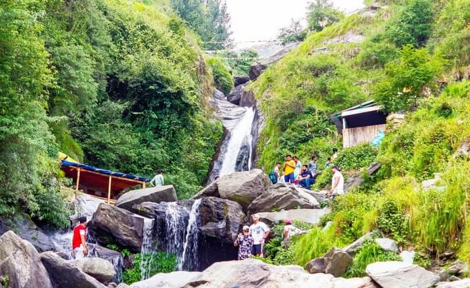 Bhagsunag Waterfalls camping