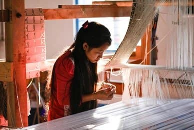 Watch Traditional Weaving in Action
