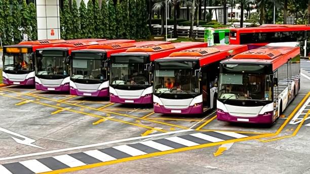 Bus at Singapore