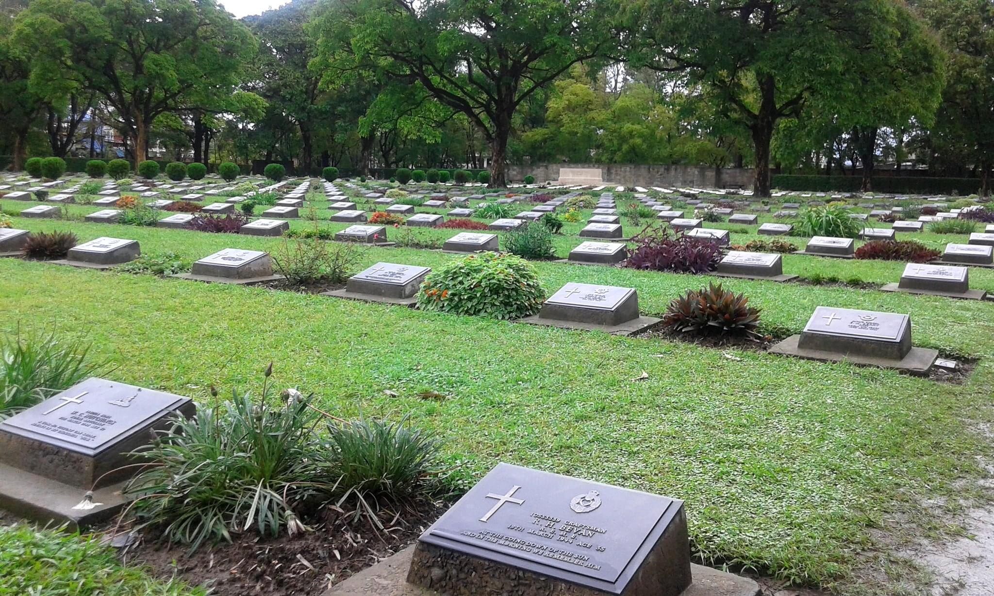 Imphal War Cemetery Overview