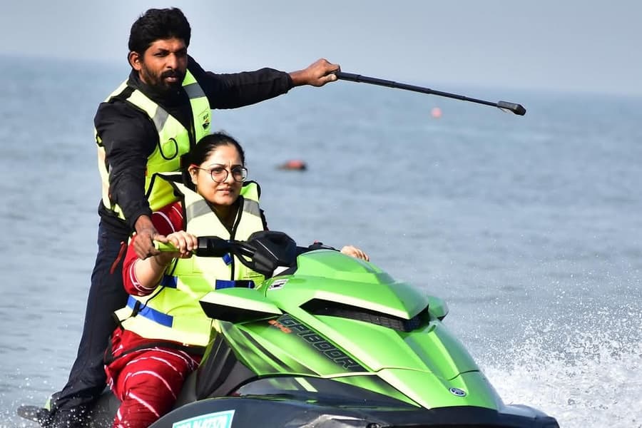 Jet Ski Ride at Juhu Beach Image