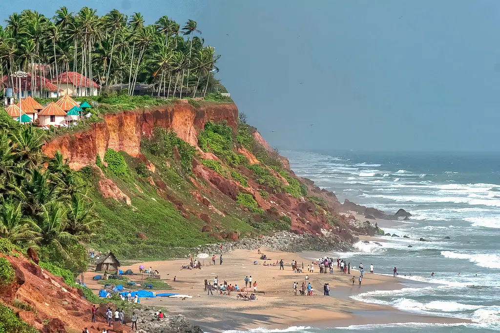 Varkala Cliff