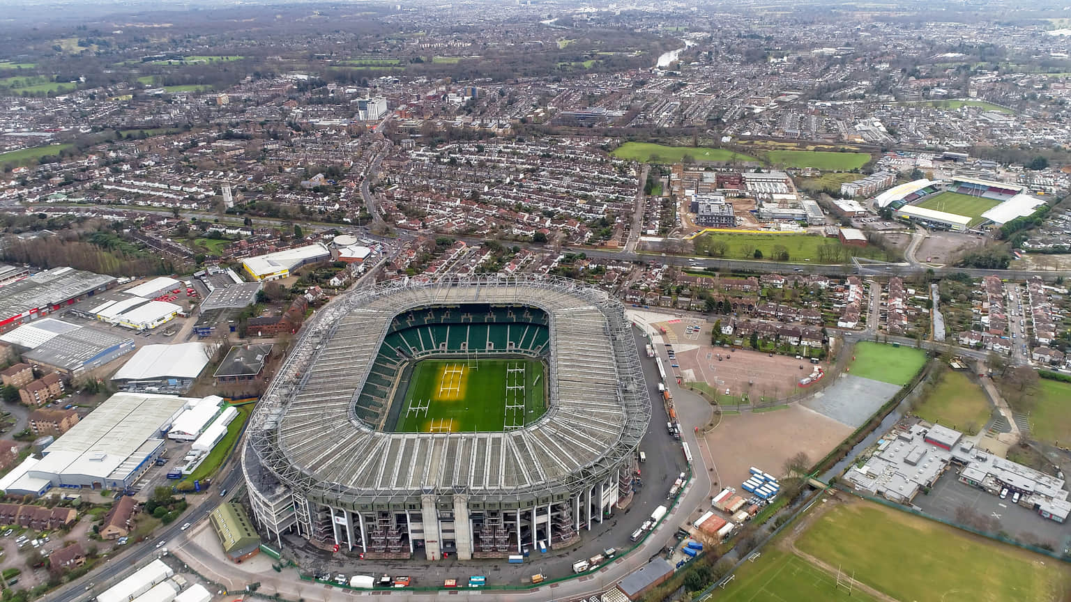 Twickenham Rugby Stadium, <em>England</em>