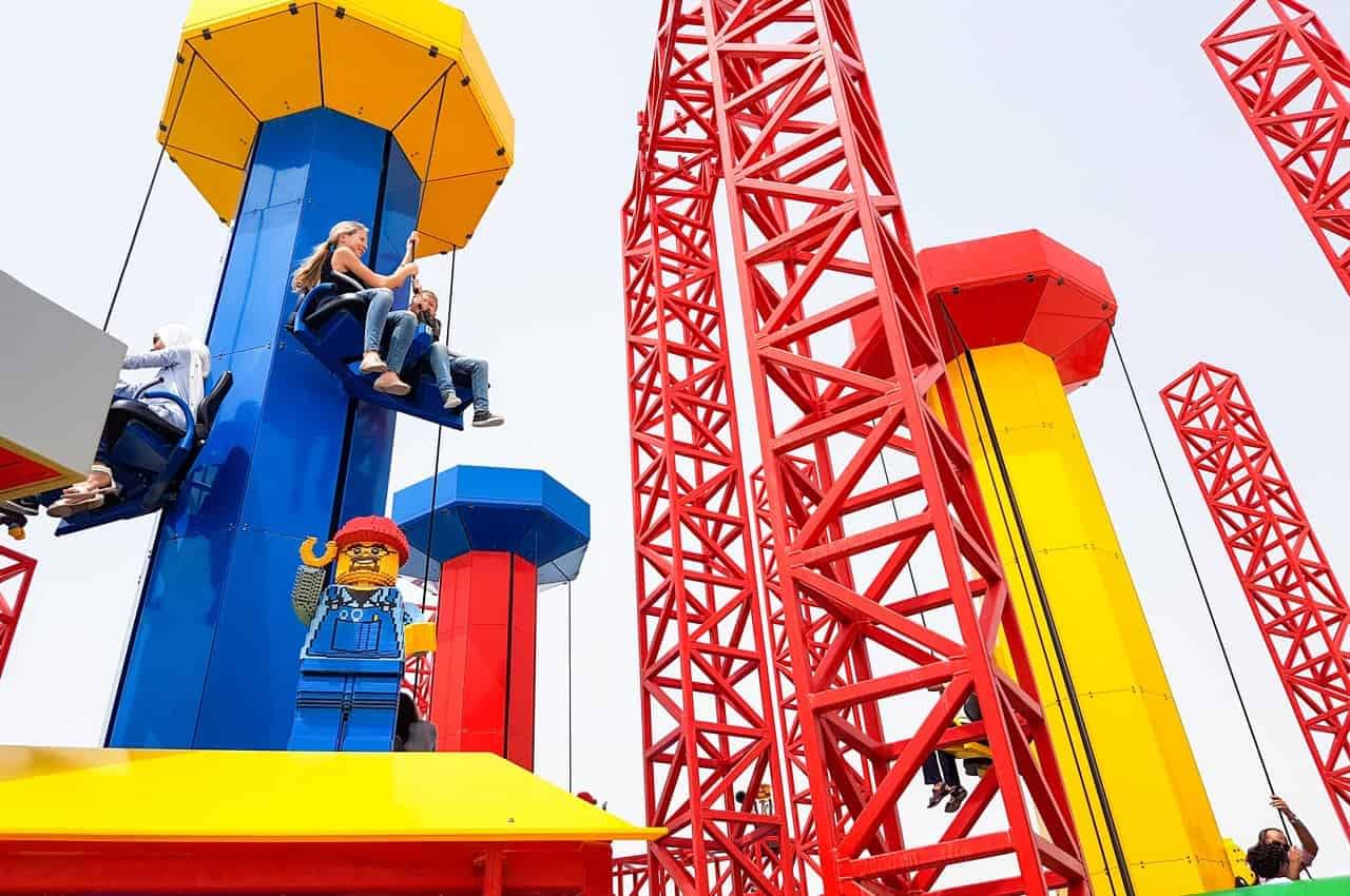 Kid Power Towers at Imagination at Legoland Dubai