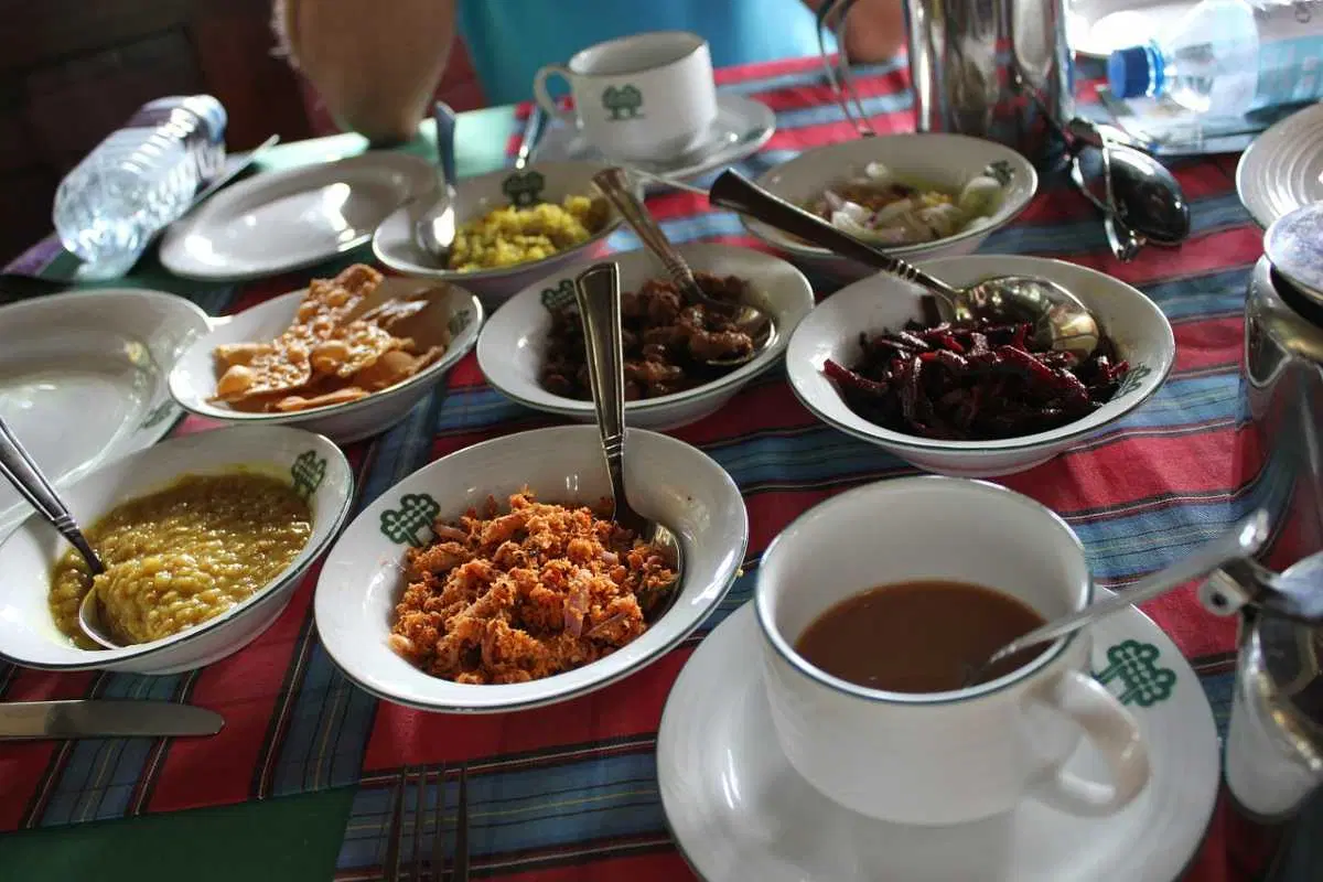 Try out the local cuisine