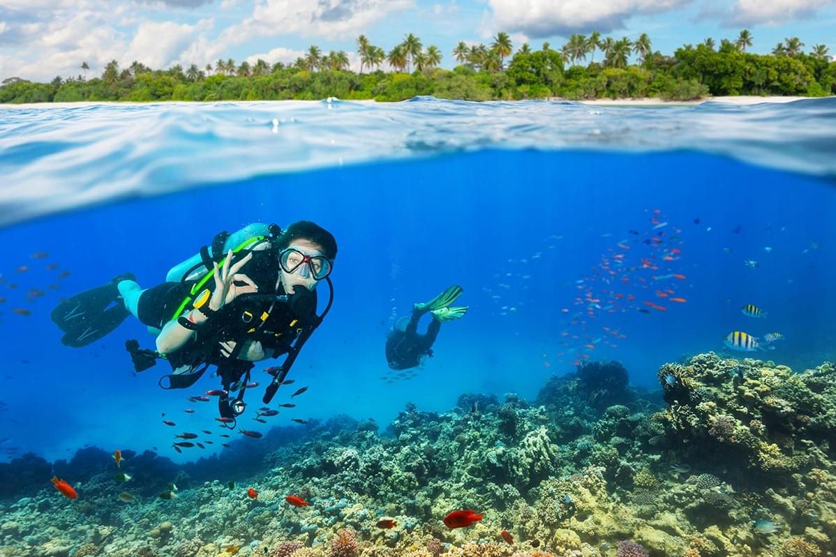 Grand Island Goa Scuba Diving with Water Sports Activities