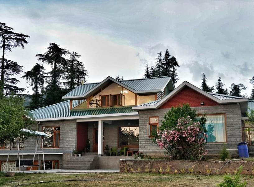 A Wooden Villa With Lush Green Valley views In Shimla Image