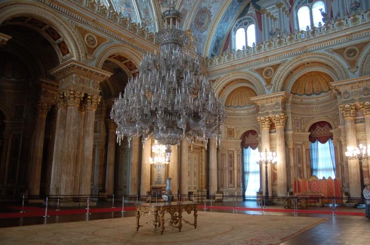 Dolmabahce Palace interior
