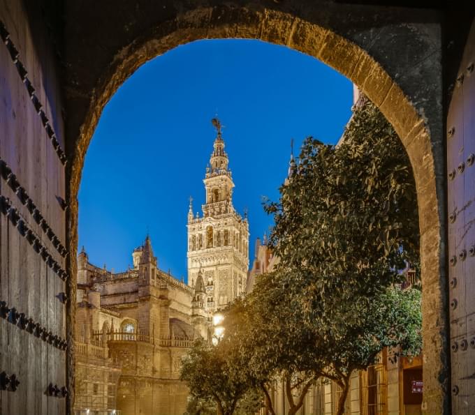 La Giralda and Seville Cathedral Image