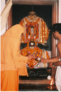 Worship at the temple