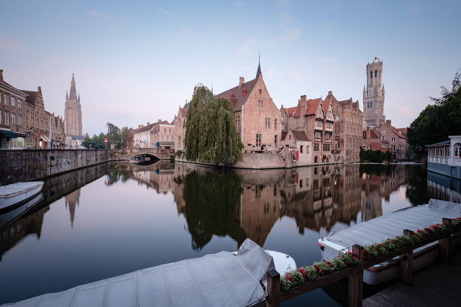 The Dijver Canal, <em>Bruges</em>