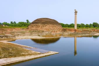 Go on a 8 hour day tour to Vaishali from Patna in a private car