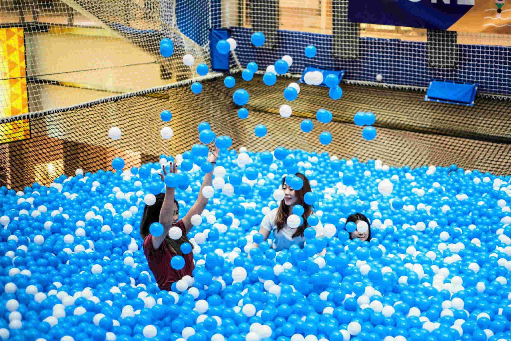 Swim In The Floating Ball Pit