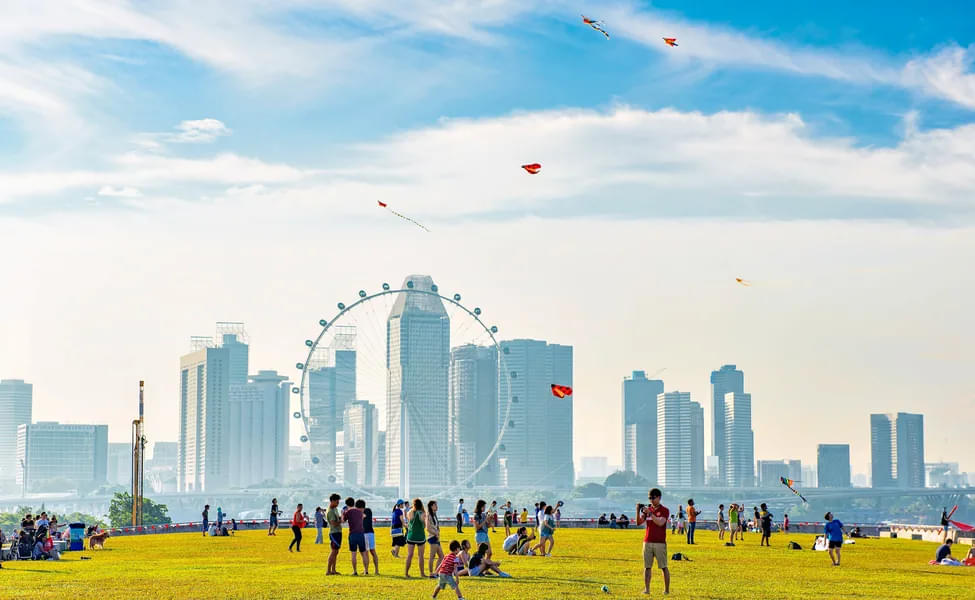 Spend quality time with your loved one in Marina Barrage