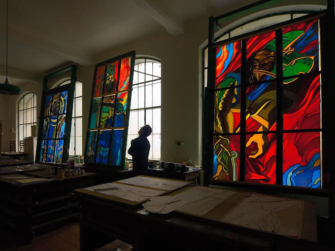 The Stained Glass Workshop and Museum Overview