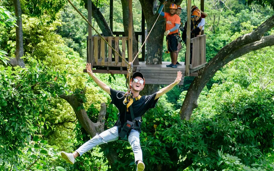 Skyline Adventure Ziplining Experience in Phuket