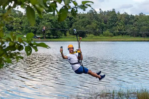 Zipline in Dandeli