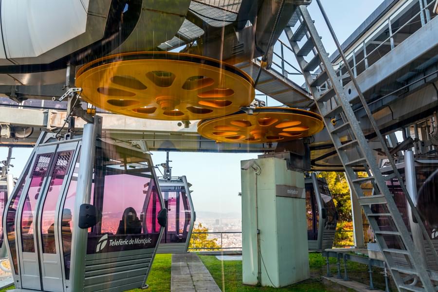 Learn the mechanism of the Montjuic Cable Car