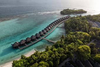 Aerial view of Sheraton Full Moon Resort and Spa