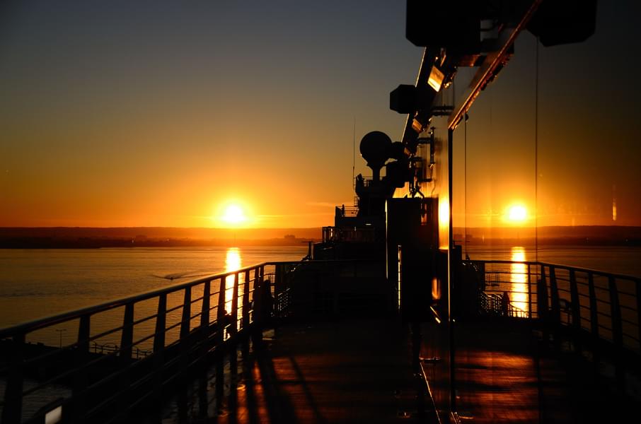 Riding Sunset Cruise