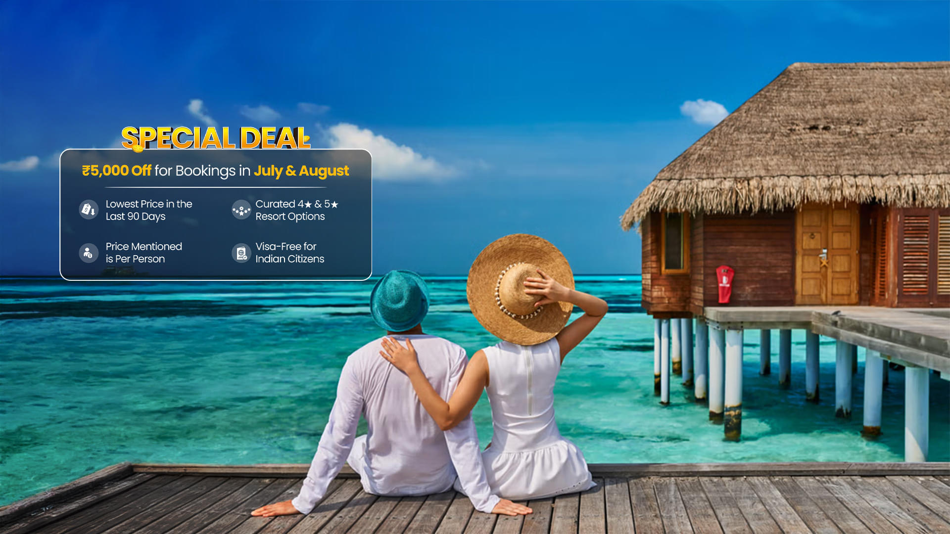 Maldives Tour Packages | Upto 40% Off