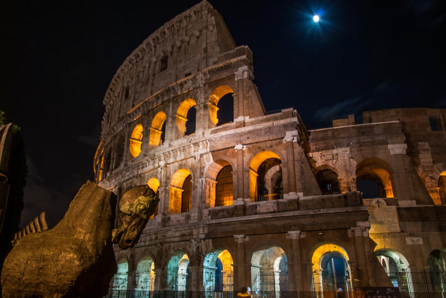 Colosseum  Rome At Night