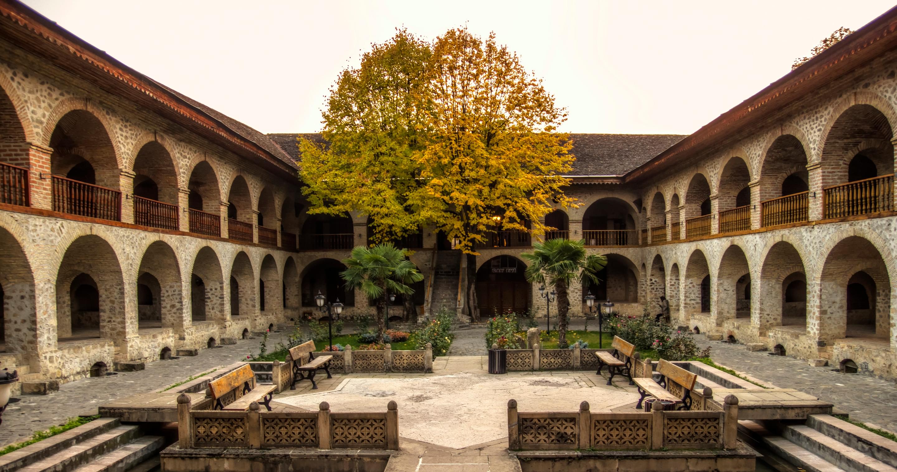 Sheki Karvansaray Overview