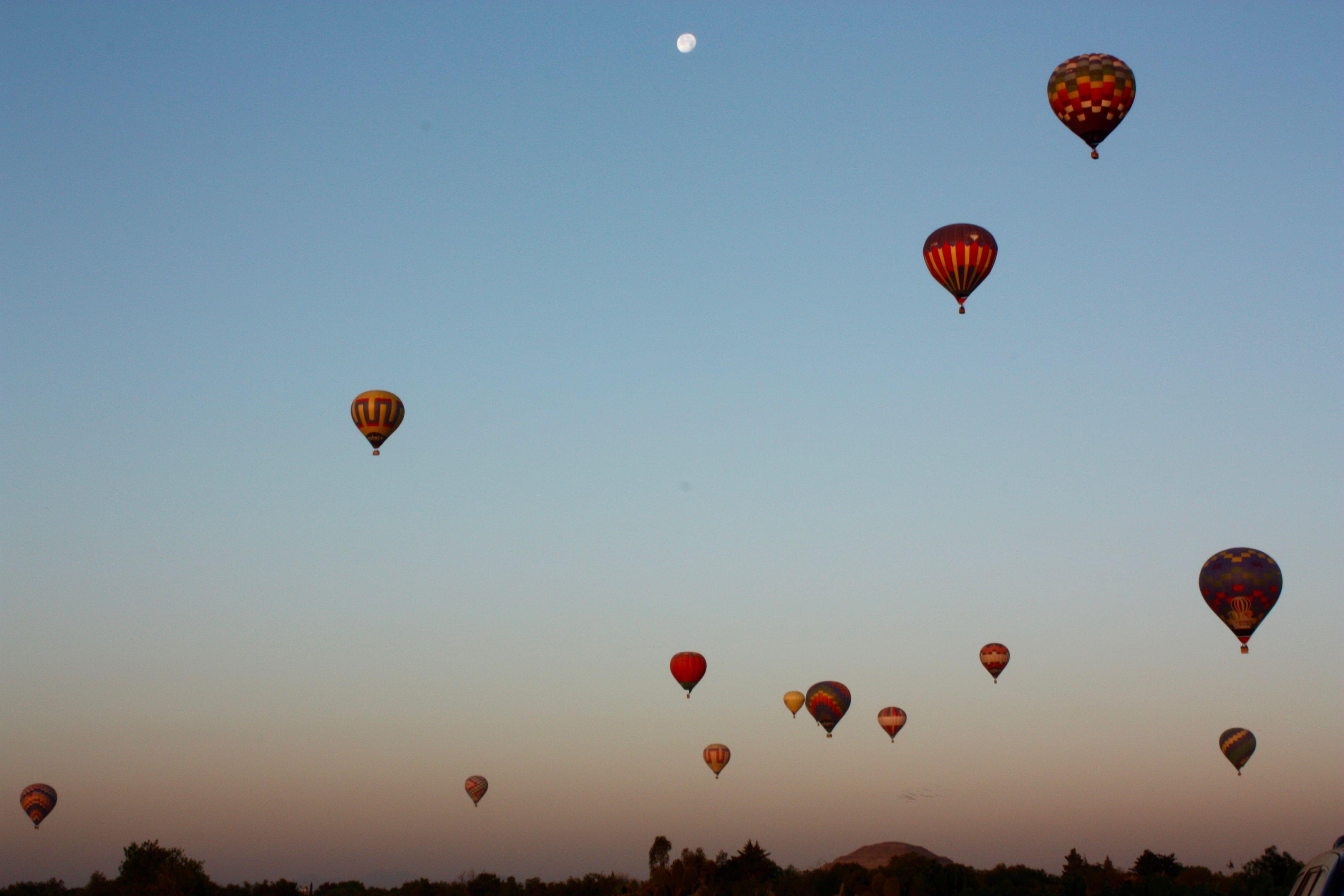 Hot Air Balloon Teotihuacan