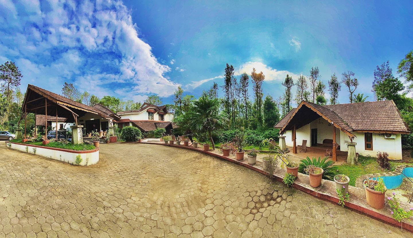 Ariel view of the homestay