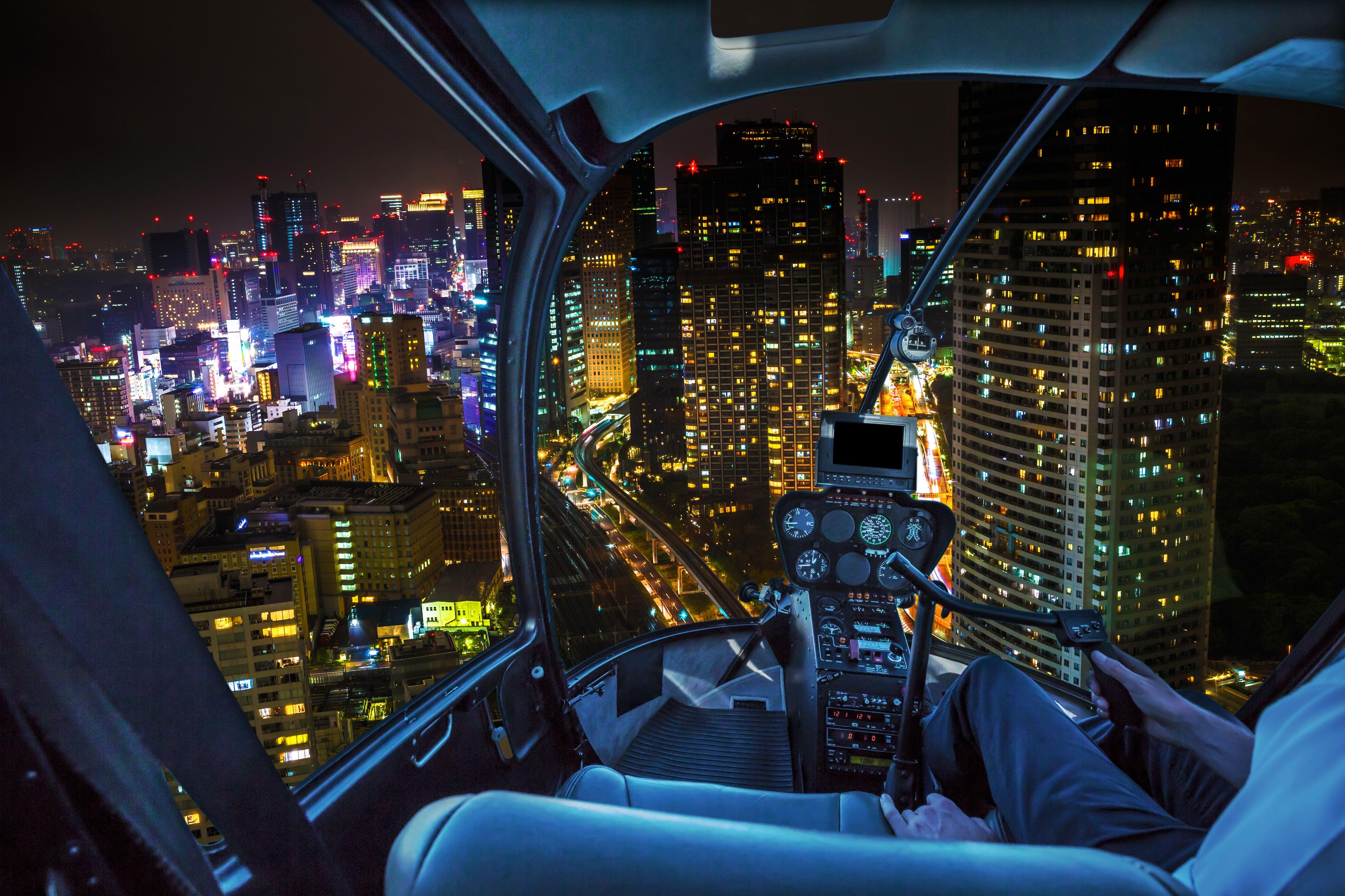Night Helicopter Tour NYC