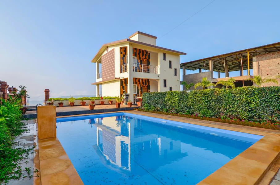 Experience villa stay with pool near Panchgani Image