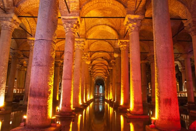 Columns of Basilica Cistern