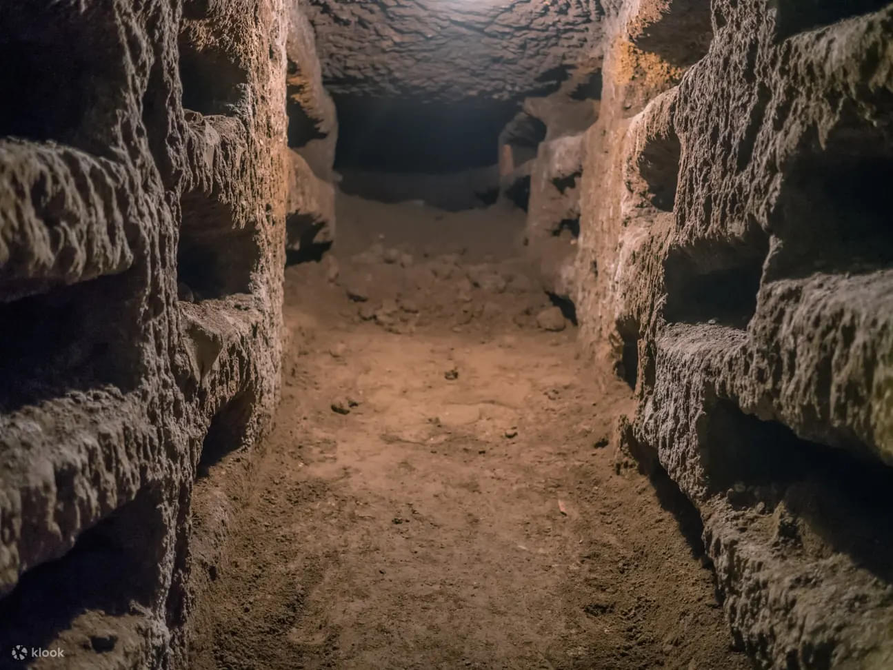 Catacombs Tunnels of San Sebastiano