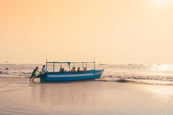 Enjoy a cruise in Pondicherry for nearly 2 hours