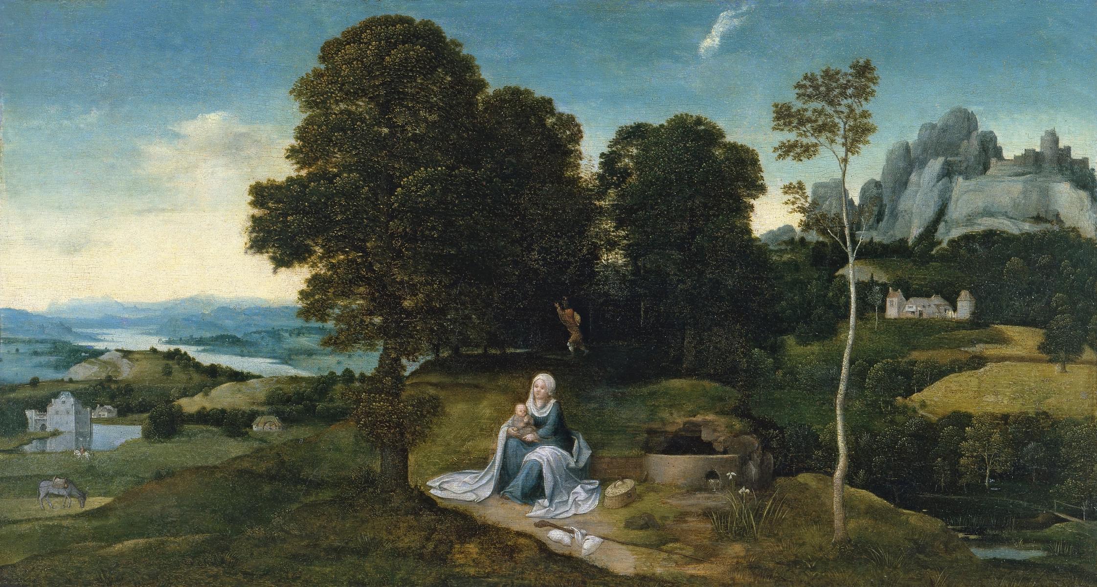 Landscape With The Rest On The Flight Into Egypt