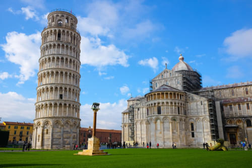 Pisa Tower Was Not Leaning Originally