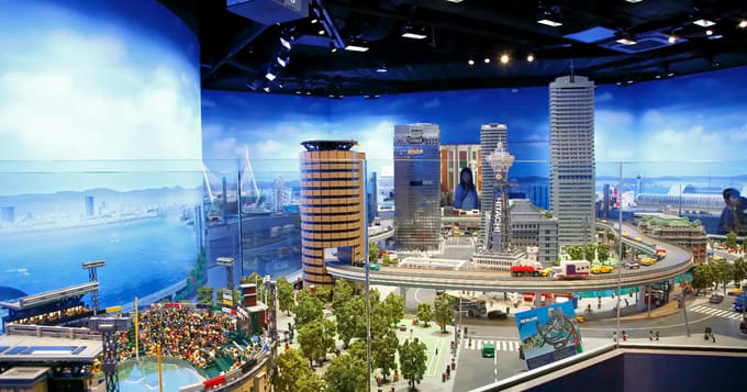 Visit the Lego world to explore LEGO brick factory, LEGO race and more