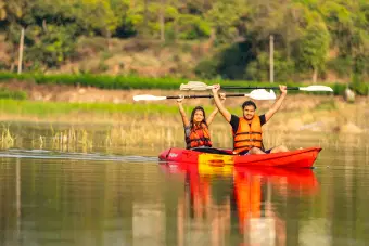 Navigate tranquil waters, experiencing pure bliss with every stroke