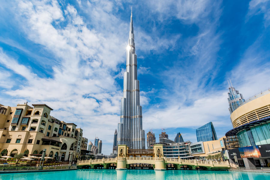 Visit Burj Khalifa, the tallest skyscraper in the world