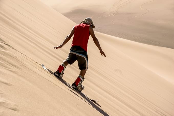 Sandboarding