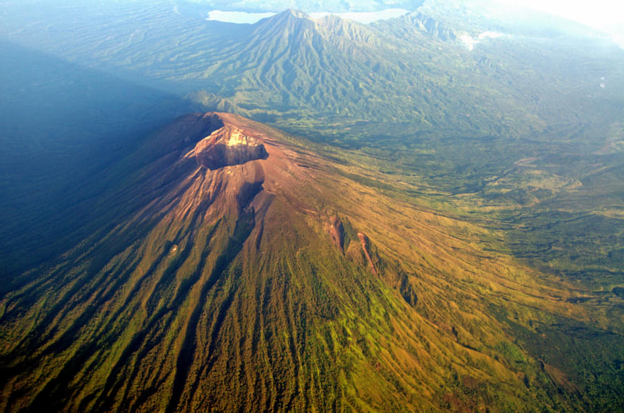 Mount Agung Drone View