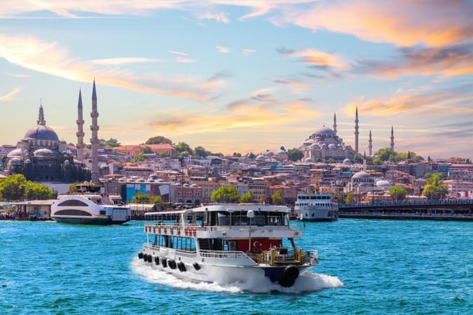 Stunning view of the Bosphorus Cruise