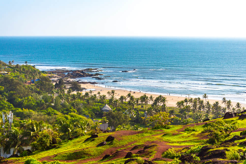 Vagator Beach, <em>North Goa</em>