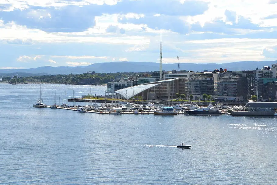 The port of Oslo