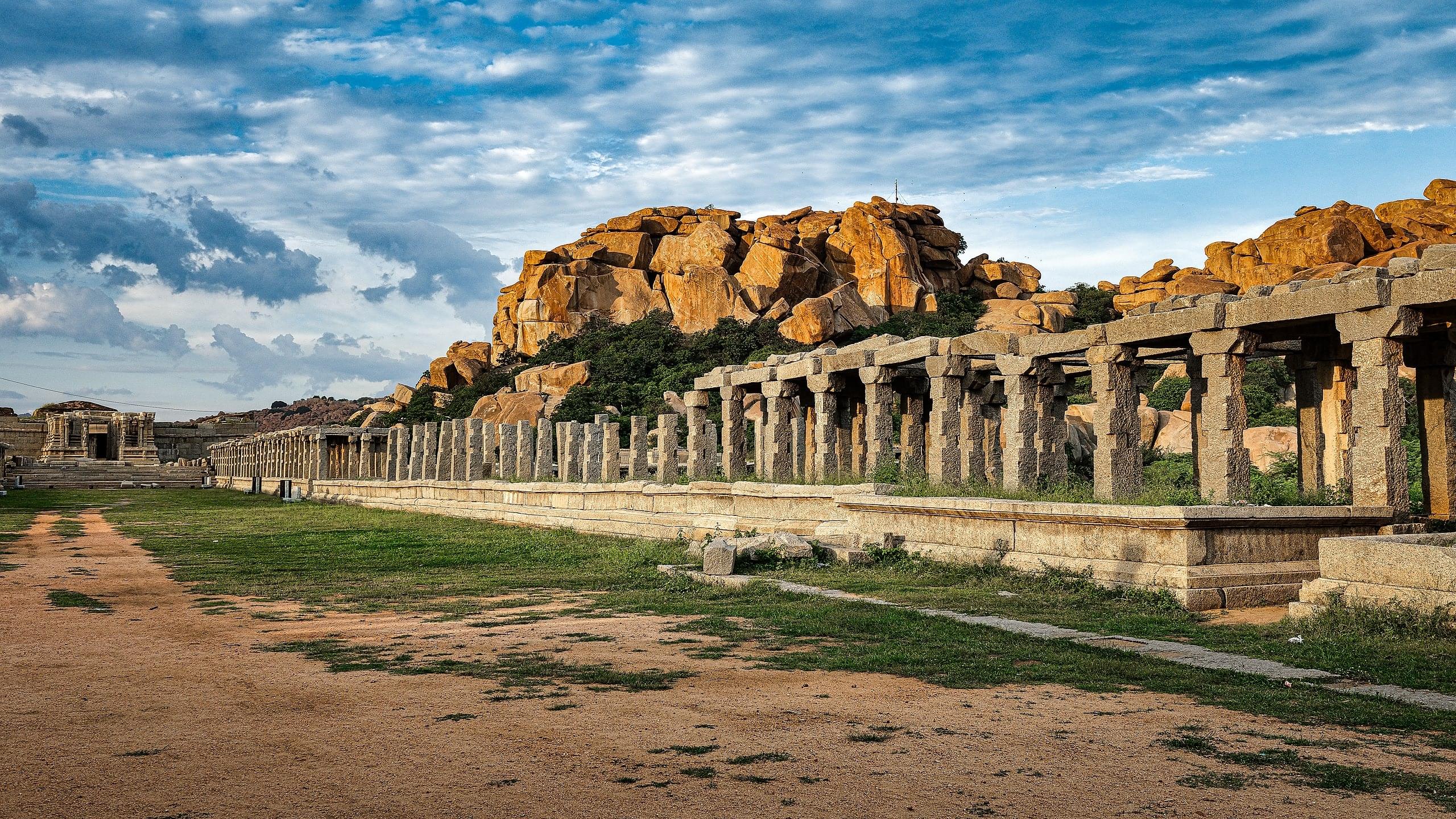 Hampi Bazaar Overview