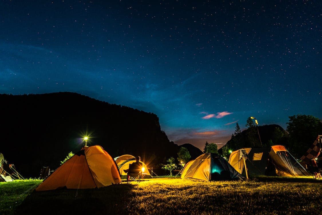 Night camping